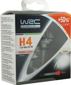 2 ampoules H4 + 50 % light