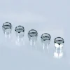 5 bouchons de valve aluminium
