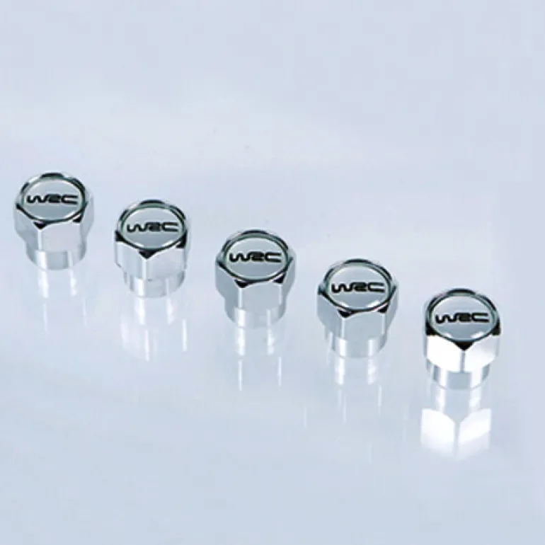 5 bouchons de valve aluminium
