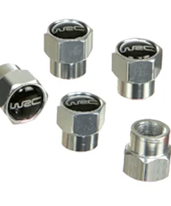 5 bouchons de valve noir