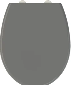 Abattant de toilette Fally gris soft close