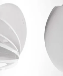 Abattant de toilette Karma blanc