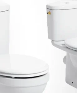 Abattant de toilette Sunshine blanc