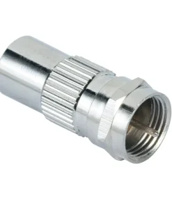 Adapteur coax - plug - f - plug