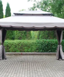 Alu gazebo Rome 3 x 4 m