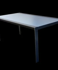 Alu table Yaro 180/240x100 cm