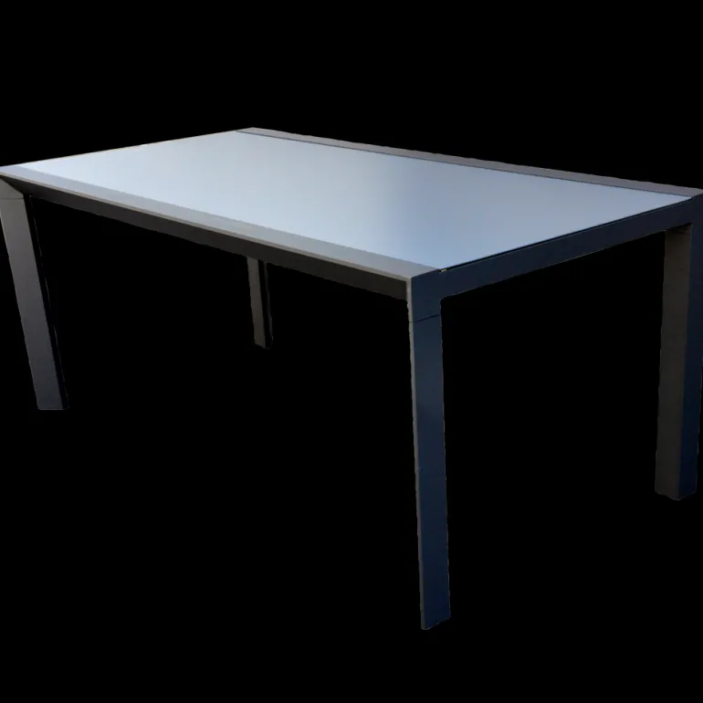 Alu table Yaro 180/240x100 cm