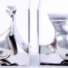 Aluminium set scooter bookends 13 x 8 x 17 cm