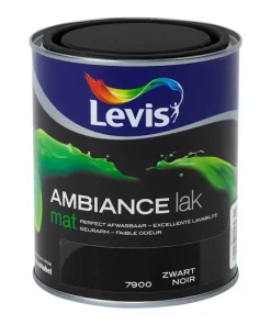 Ambiance laque mat noir 750 ml
