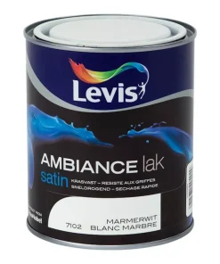 Ambiance laque satin blanc marbre 750 ml
