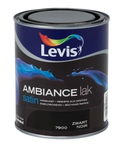 Ambiance laque satin noir 750 ml