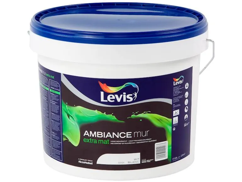 Ambiance mur extra mat 10 L blanc