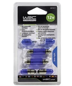 Ampoules intérieures Bleu - 6 pièces