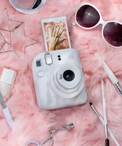 Appareil photo Fujifilm Instax Mini 12 - Blanc d'argile