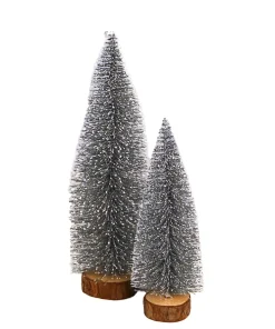 Arbre deco argent L