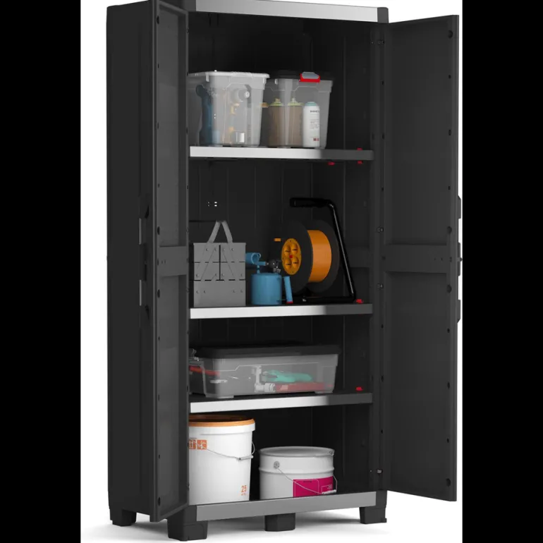 Armoire de garage XL haute 89x54x188 cm