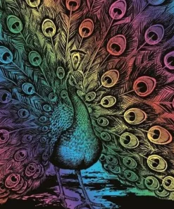 Artfoil Rainbow Peacock