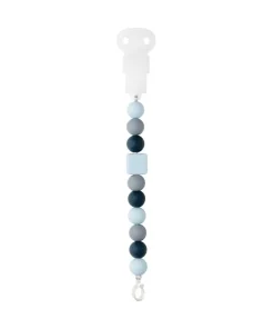 Attache tetine bleu marine