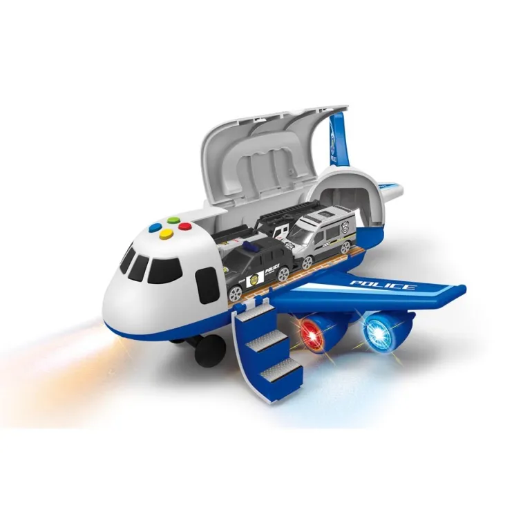 Avion police avec son et lumière