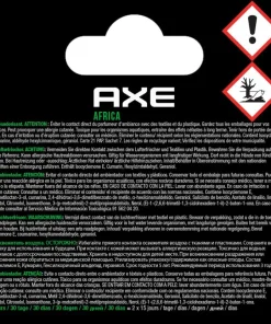 AXE Rechargement Désodorisant Alu Holder Africa - 2 pièces