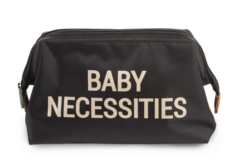 Baby Necessities Trousse De Toilette Noir Or