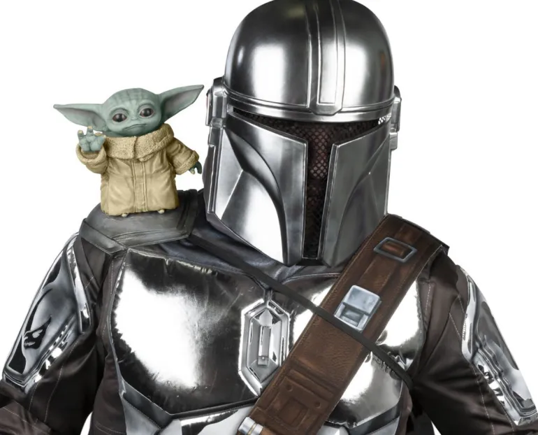 Baby Yoda Poupée d'Épaule