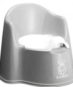 Babybjörn Pot fauteuil gris/blanc