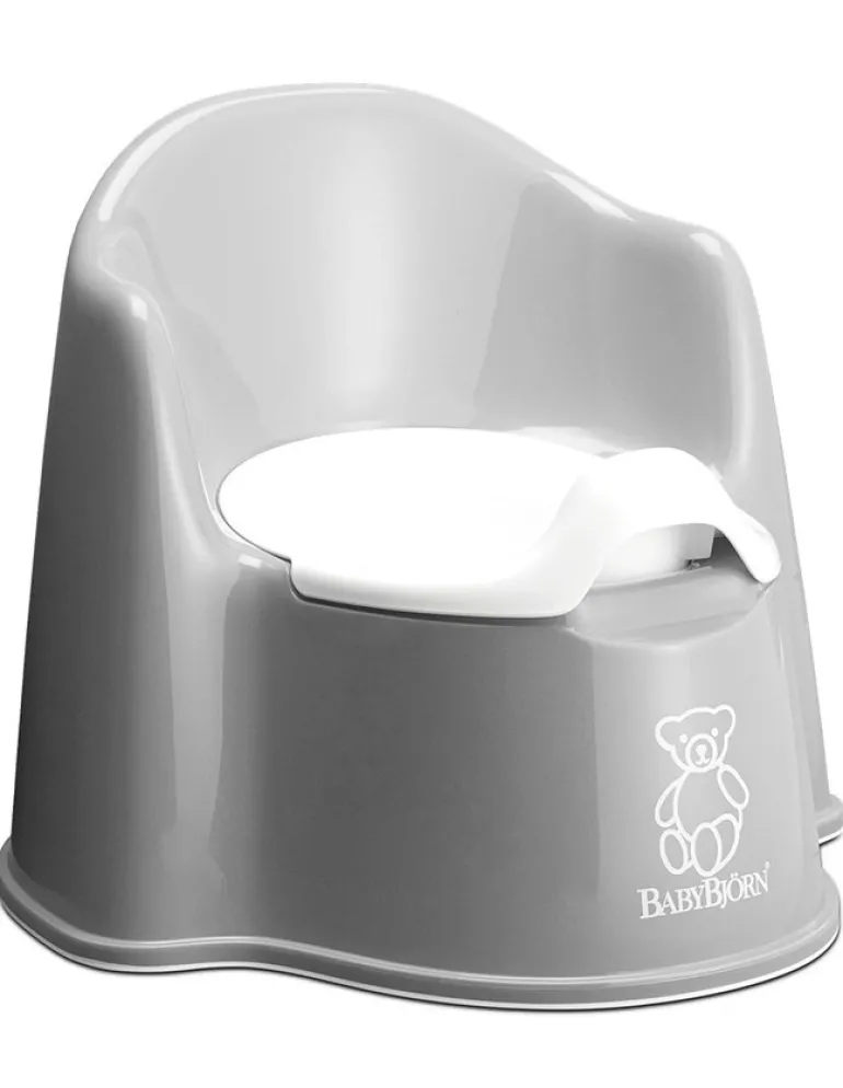Babybjörn Pot fauteuil gris/blanc
