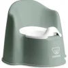 Babybjörn Pot fauteuil vert profond/blanc