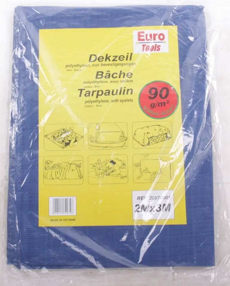 Bache 2 x 3 m 90 g