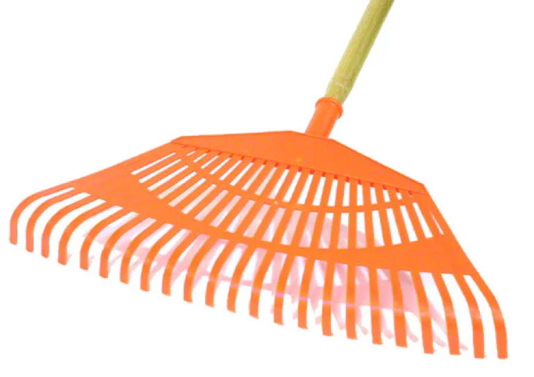Balai à feuilles bord arrondi 75 cm