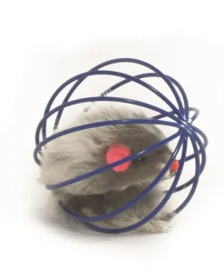 Balle en fil de fer avec souris