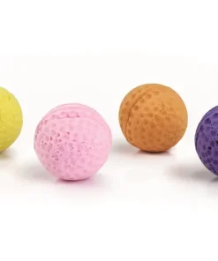 Balle pour chat en mousse 4 pièces