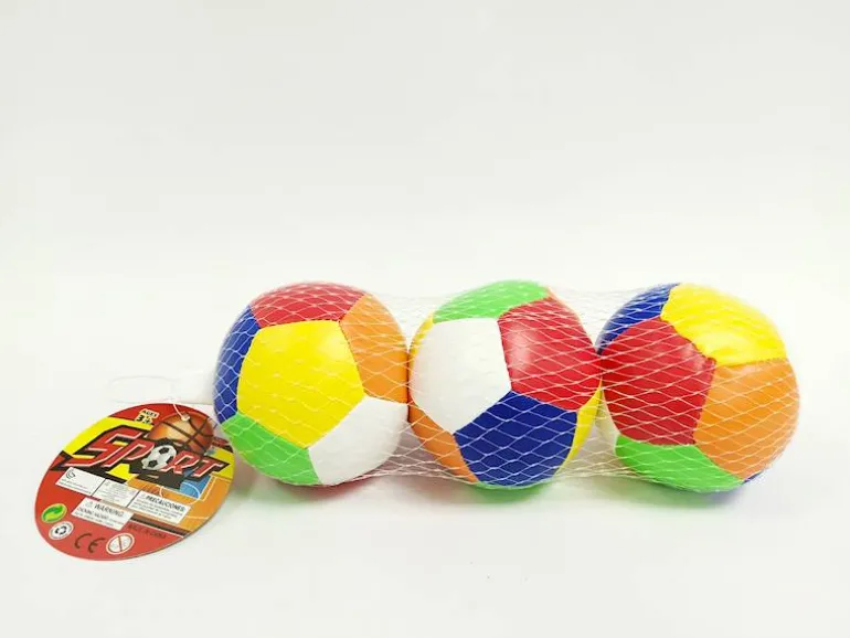 Balles douces 3 pieces
