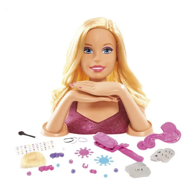 Barbie Tète cheveux