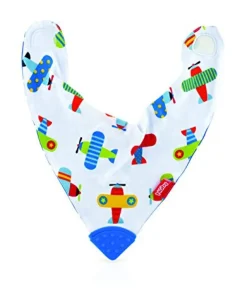Bavoir avec triangle de dentition - 3m+