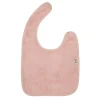 Bavoir grand avec Pressions 26x38 cm Misty Rose