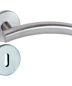 Bequille avec rosace et entree inox