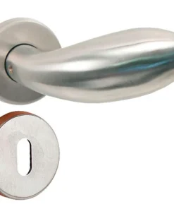 Bequille avec rosace et entree inox