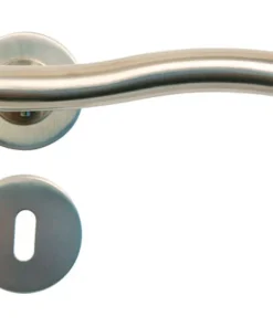 Bequille avec rosace et entree inox