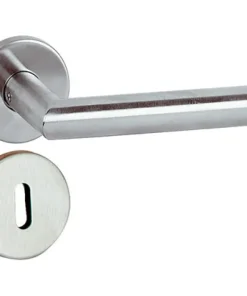 Bequille avex rosace et entree inox