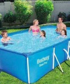 Bestway Steel Pro Frame Pool + pompe 400 x 211 x 81cm
