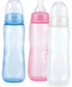 Biberon coloris pastel - 240ml - 3m+