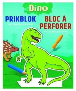 Bloc à perforer dino