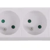 Bloc multi-prises 3 x 16 A blanc