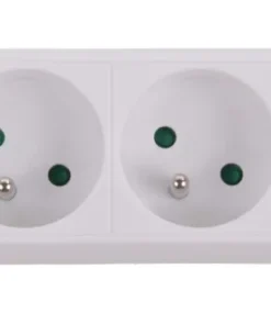 Bloc multi-prises 3 x 16 A blanc