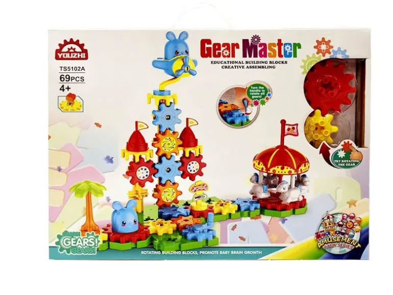 Blocs construction Gear 69 pièces