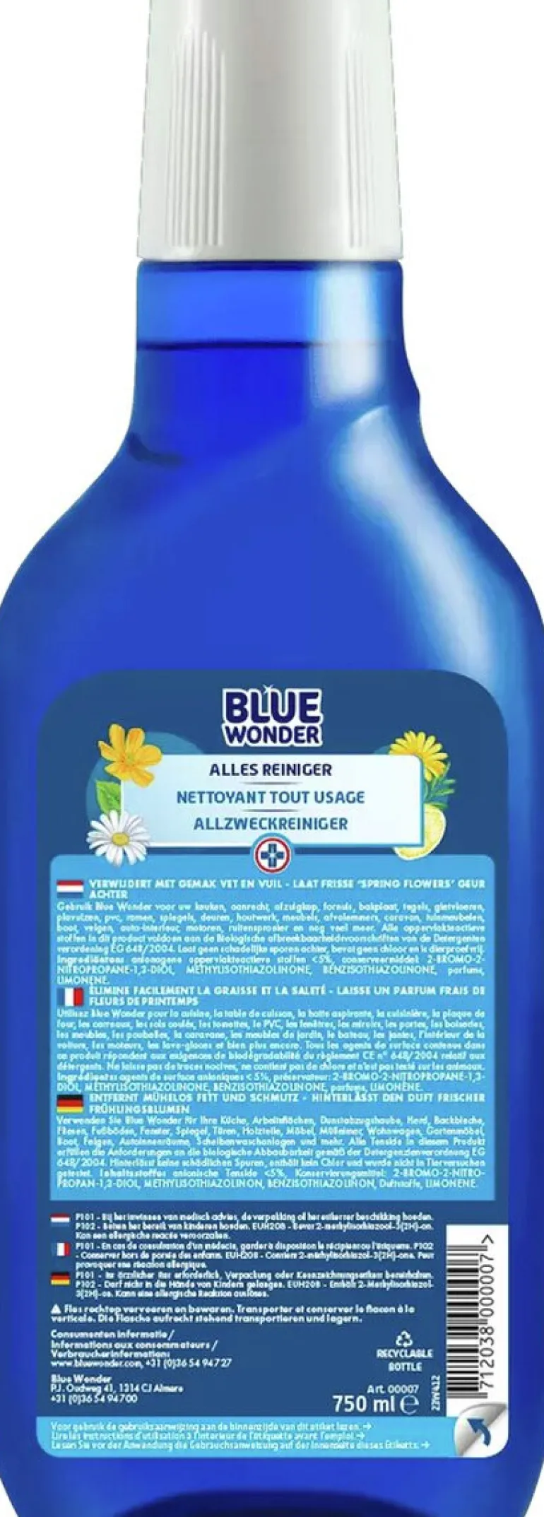 Blue Wonder Nettoyant Universel - 750ml