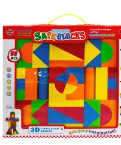Boite avec blocs 88 pièces