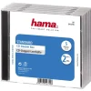 Boîte cd double 5 pièces noir